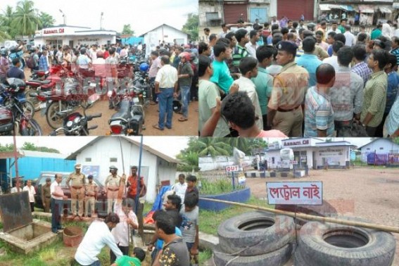 Manik Sarkarâ€™s â€˜golden eraâ€™ : Petrol crisis haunts state, â€˜No petrolâ€™ sign hits Tripura, consumer protests continue : Petrol, Diesel prices skyrocket to Rs 300/liter in black-market in CPI-M ruled Tripura